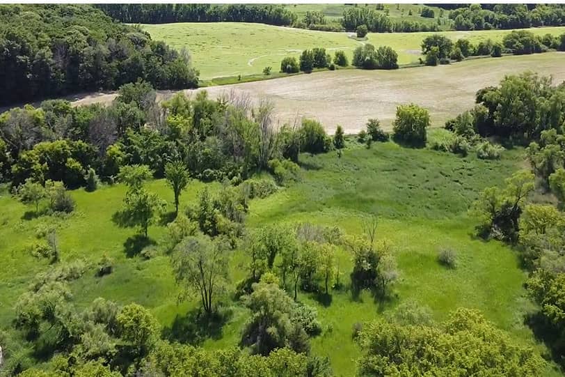 Rolling fields and pastures